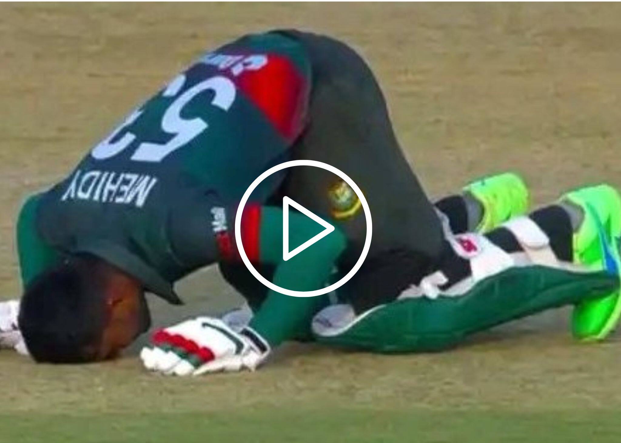 [Watch] ‘Promoted’ Mehidy Hasan Miraz Puts Bangladesh On Top With Magnificent Ton